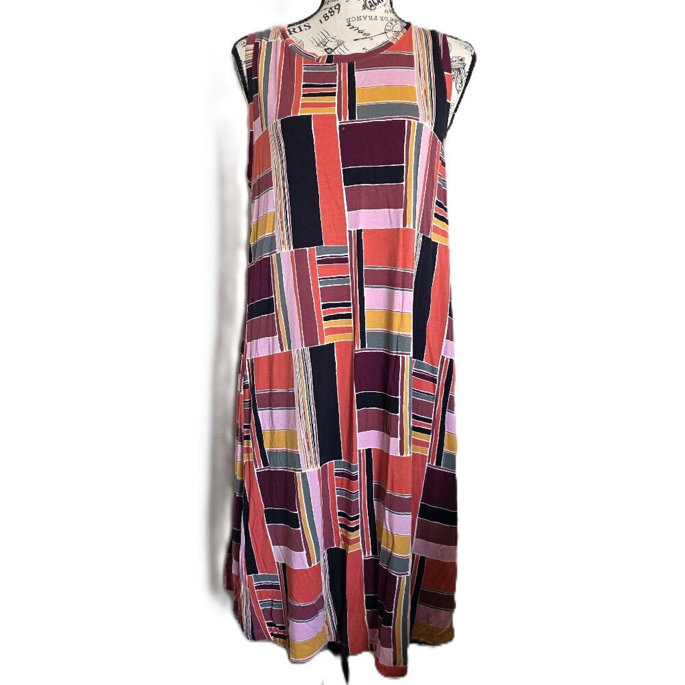 Loft Color Block Dress